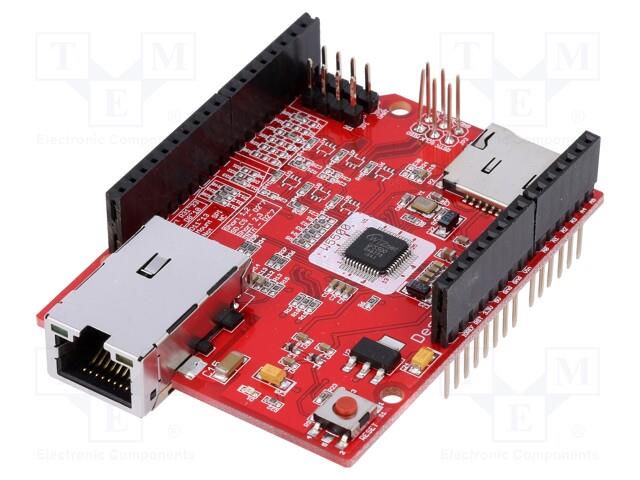 Expansion board; prototype board; Comp: W5500; WIZnet W5500 WIZNET W5500-ETH-SH