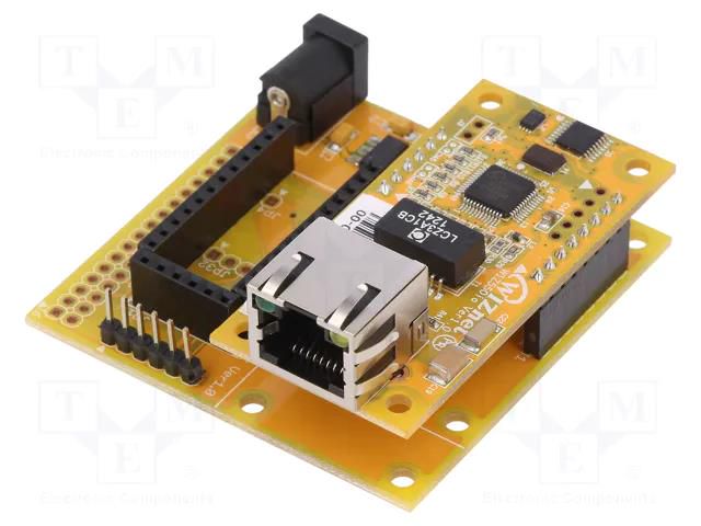 Expansion board; prototype board; Comp: W5500; KURUMI WIZNET IOSHIELD-K