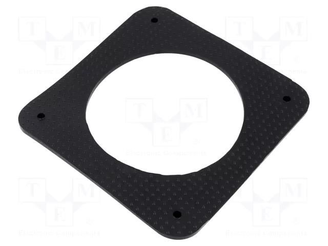 Washer; rubber; Shore hardness: 68±5; No.of mount.holes: 4 ELESA+GANTER GN148.2-168-B