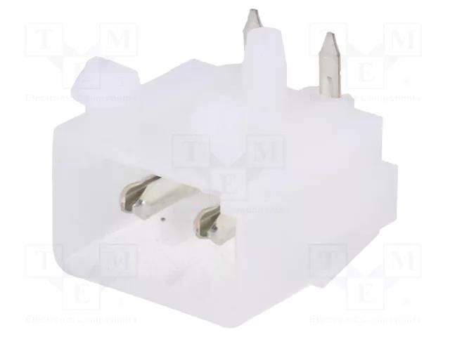 Connector: wire-board; socket; male; PIN: 2; CMNL; 250V; THT; 5.08mm TE Connectivity 794120-1