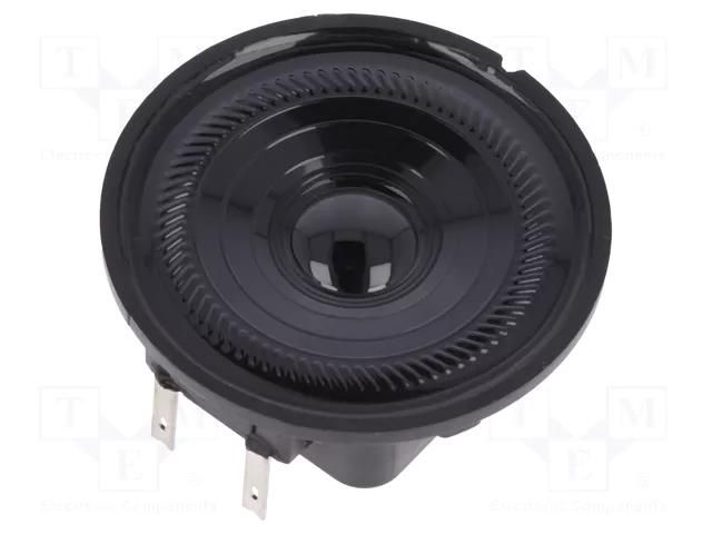 Loudspeaker; miniature,mylar,general purpose,waterproof; 2W; 8Ω VISATON VS-K50WP-8