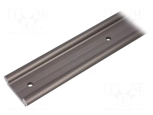 Double rail; aluminium; Ø: 10mm; L: 1000mm; W: 40mm; DryLin® W; round IGUS WS-10-40-1000