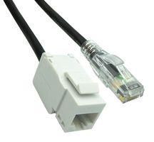 ENET CABLE, CAT6, RJ45 JACK-PLUG, 25FT BM-6AJPK025F