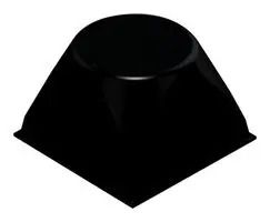 FEET, PROTECTIVE BUMPER, PU, 13.1MM SJ-5514 BLACK
