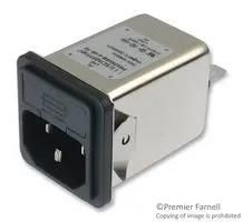 CONNECTOR, POWER ENTRY, IEC INLET, PLUG, 4A 810853-SF