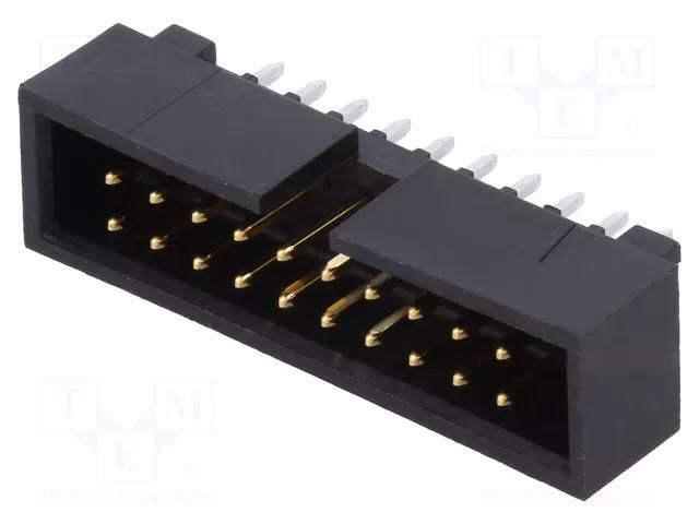 Connector: pin strips; socket; male; 2.54mm; PIN: 20; THT; 2x10 MOLEX MX-70246-2004