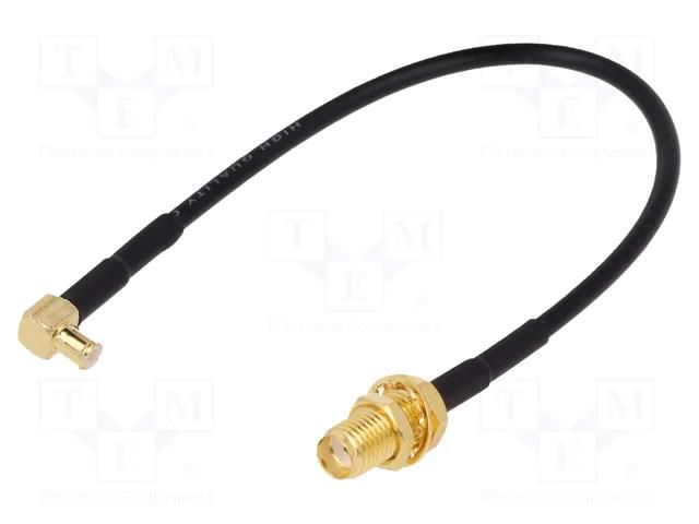 Cable-adapter; -40÷85°C; 150mm; MCX-B,SMA-B SR PASSIVES MCX-B/SMA-B-150