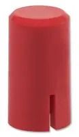 CAP, PUSHBUTTON SWITCH, ROUND, RED 1RRED