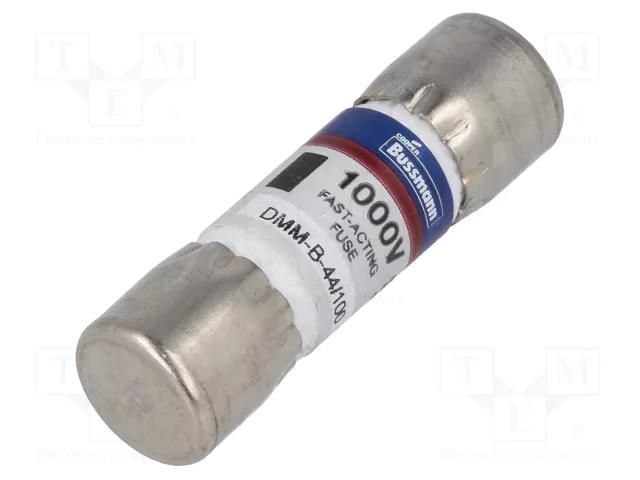 Fuse: fuse; 440mA; 1000VAC; 1000VDC; quick blow; industrial BUSSMANN DMM-B-44/100