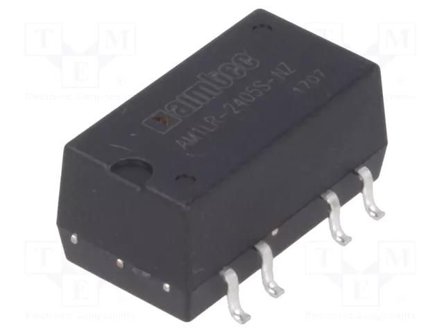 Converter: DC/DC; 1W; Uin: 22.8÷25.2VDC; Uout: 5VDC; Iout: 200mA; SMT AIMTEC AM1LR-2405S-NZ