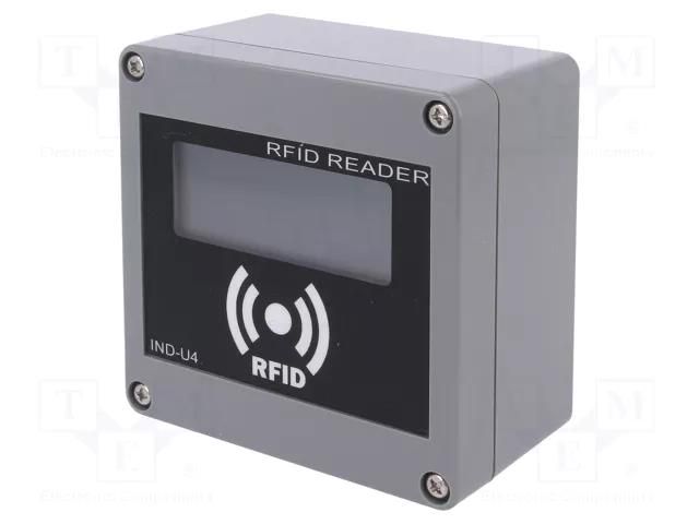 RFID reader; 12÷24V; UNIQUE; HTTP,Modbus RTU,Modbus TCP,SNMP INVEO RFID-IND-U4