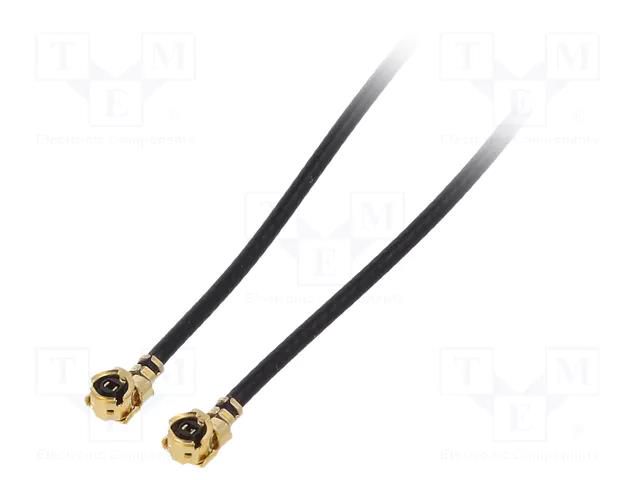 Cable-adapter; -40÷85°C; 100mm; I-PEX (u.FL) SR PASSIVES UFL/UFL-100