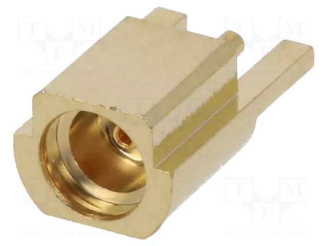 Connector: MMCX; socket; female; angled 90°; 50Ω; THT; on PCBs; PTFE MOLEX MX-73415-0961