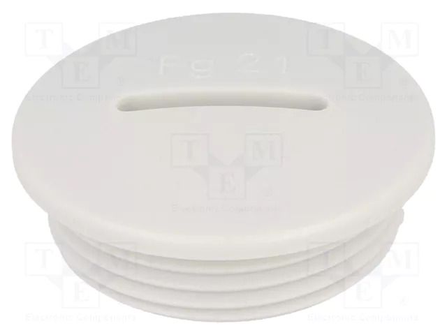 Stopper; PG21; IP54; polyamide; grey; V-N-FS; Thread: PG; 8mm HUMMEL HUMMEL-1251210011
