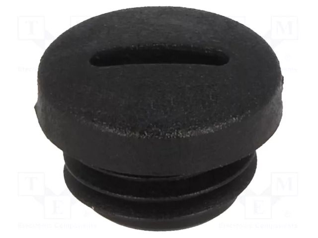 Stopper; M12; 1.5; IP54; polyamide; black; V-N-FS; Thread: metric HUMMEL HUMMEL-1251120150