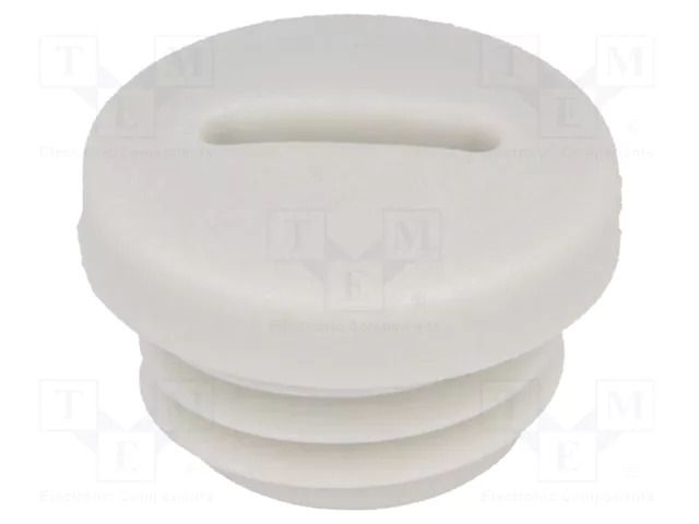 Stopper; M12; 1.5; IP54; polyamide; grey; V-N-FS; Thread: metric; 6mm HUMMEL HUMMEL-1251120050