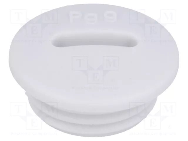 Stopper; PG9; IP54; polyamide; grey; V-N-FS; Thread: PG; 6mm HUMMEL HUMMEL-1251090011
