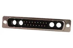 CONNECTOR, D SUB COMBO, RECEPTACLE, 21 POSITION L717TWC21WA4P