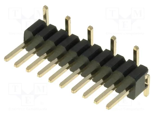 Connector: pin strips; pin header; male; PIN: 10; vertical; SMT CONNFLY ZL321-10P