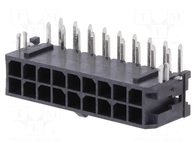 Connector: wire-board; socket; male; Micro-Fit 3.0; 3mm; PIN: 18 MOLEX MX-43045-1821