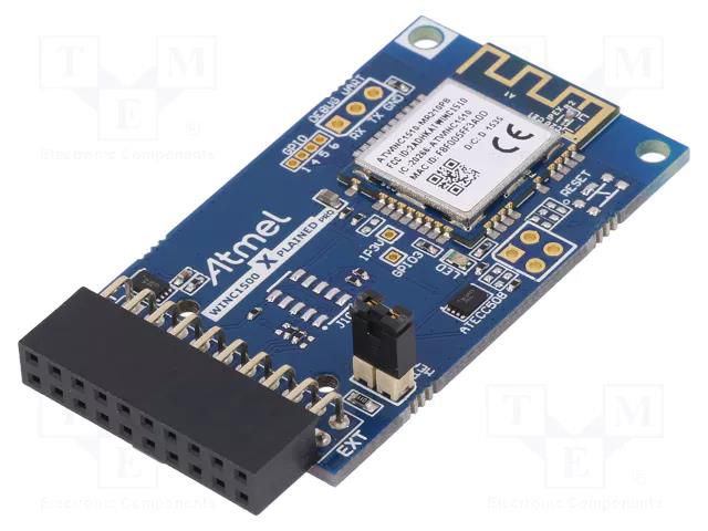 XPRO module; extension board; WiFi; Add-on connectors: 1; 3.3VDC MICROCHIP TECHNOLOGY ATWINC1500-XPRO