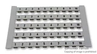 TERMINAL BLOCK ID MARKERS 0518960001
