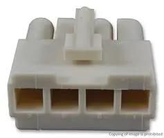 CONNECTOR HOUSING, RCPT, 4POS 19-09-1046