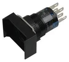 SWITCH, INDUSTRIAL PUSHBUTTON, MAINTAINED (LATCHING), 16MM AL6H-A200