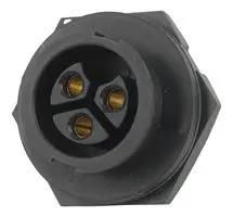 CIRCULAR CONNECTOR, PLUG, 3 POSITION, PANEL PWC-03RMFS-LC7001