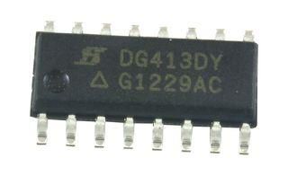 ANALOG SWITCH, QUAD, SPST, SOIC-16 DG413DY-E3