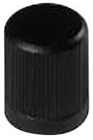 ROUND KNURLED KNOB, 6.35MM 3008-2-B