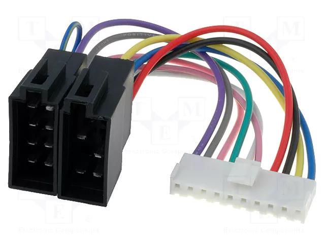 Connector; ISO; Pioneer; PIN: 10 4CARMEDIA ZRS-25