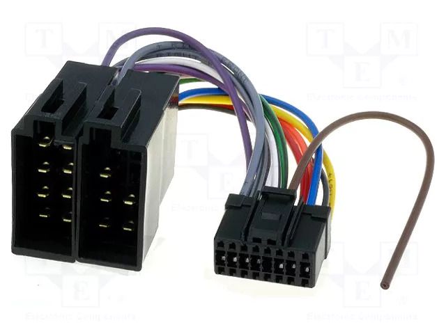 Connector; ISO; Pioneer; PIN: 16 4CARMEDIA ZRS-68