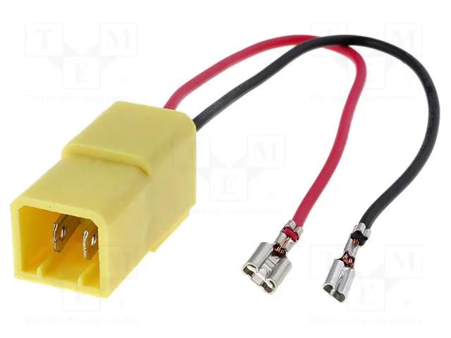 Loudspeaker connector adapter; Alfa Romeo,Citroën,Fiat,Lancia 4CARMEDIA ZRS-AG-1