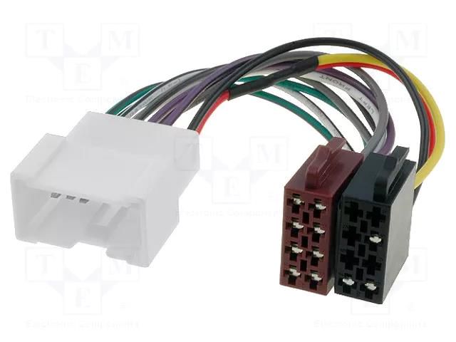 Adapter; Dacia,Renault; ISO 4CARMEDIA ZRS-AS-66.2B