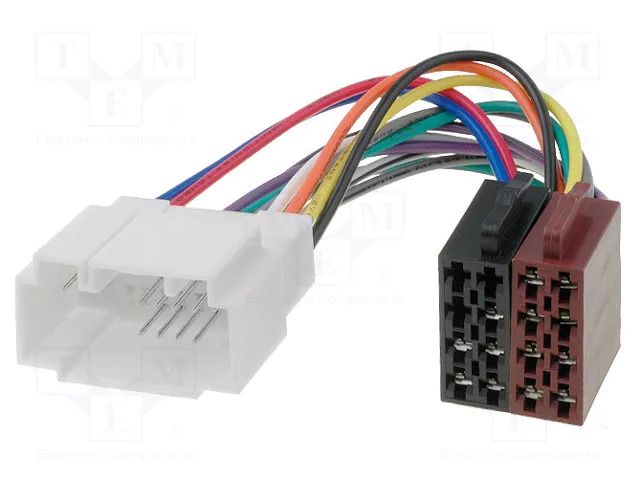 Adapter; Acura,Fiat,Honda,Opel,Suzuki; ISO 4CARMEDIA ZRS-AS-9B