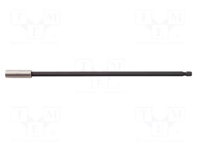 Holder; 1/4"; Overall len: 200mm; Mounting: 1/4" (E6,3mm) C.K CK-4570/200