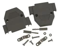 D SUB COVER, SIZE DB, ABS SPC15204