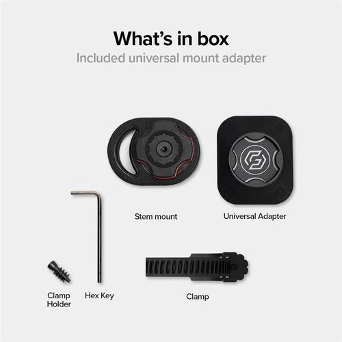 Spigen Gearlock MS100 Bike Handlebar Mount - Black, Spigen 8809613765557 8809613765557