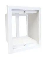 DOUBLE GANG POCKET PLATE, WHITE 2GPP-1W