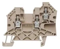 TERMINAL BLOCK, FUSE, 3 POSITION, 26-10AWG 1905140000