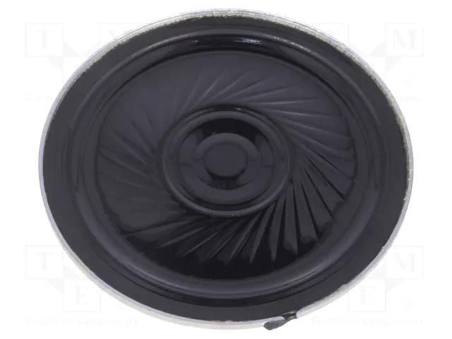 Loudspeaker; miniature,general purpose; 1W; 8Ω; Ø40x4.5mm; Ø: 40mm VISATON VS-K40-8