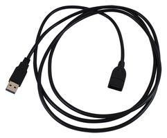 COMPUTER CABLE, USB, 6FT, BLACK UR024-006