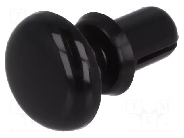 Rivet; polyamide; black; dismountable,push-in; 2÷3mm ESSENTRA RI-SR-3045B
