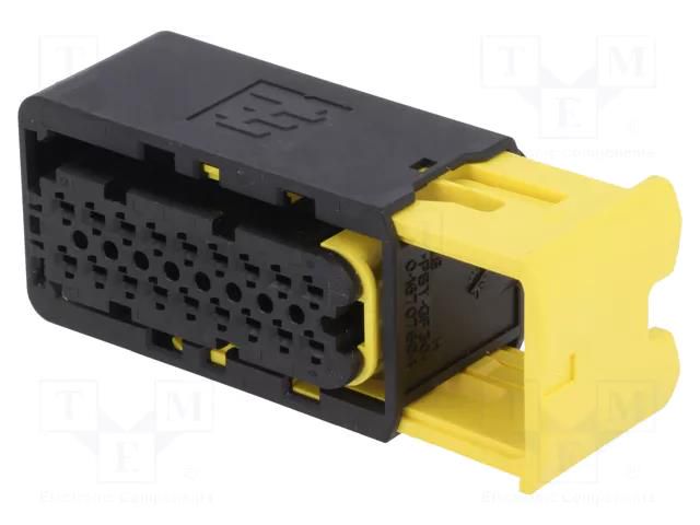 Connector: automotive; contacts; plug; female; 60V; PIN: 18; IP67 TE Connectivity 1-1563759-1