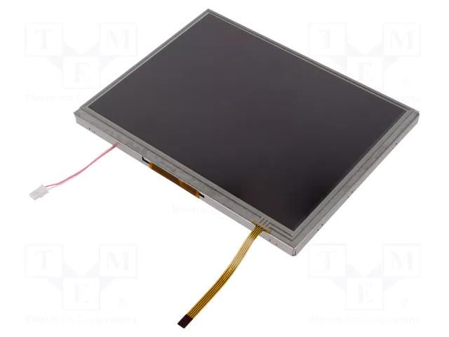 Display: TFT; 8"; 800x600; Illumin: LED; Dim: 176.28x138.2x9.2mm DISPLAY ELEKTRONIK DEM800600DTMH-PWNA