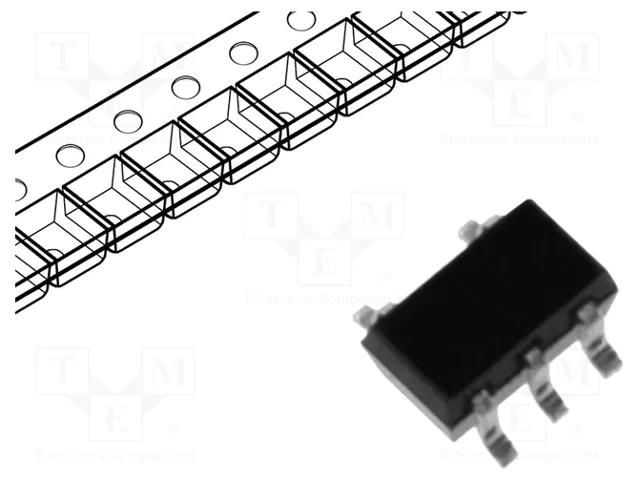 IC: digital; NAND; Ch: 1; IN: 2; CMOS,TTL; SMD; SC74A; Mini Logic; HCT NEXPERIA 74HCT1G00GV.125