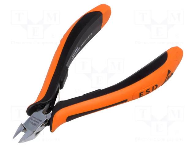 Pliers; side; ESD; two-component handle grips; 120mm WEIDMÜLLER WDM-SEEESD-120