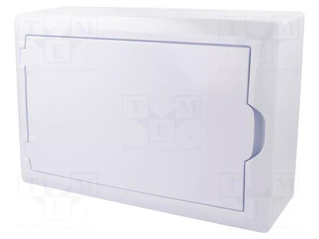 Enclosure: for modular components; IP40; white; No.of mod: 12 ELEKTRO-PLAST NASIELSK EPN-2503-00