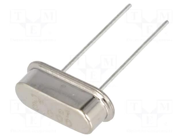 Resonator: quartz; 8MHz; ±30ppm; 20pF; THT; HC49-S; 11.05x3.5x4.7mm SR PASSIVES 8M-49S-SR